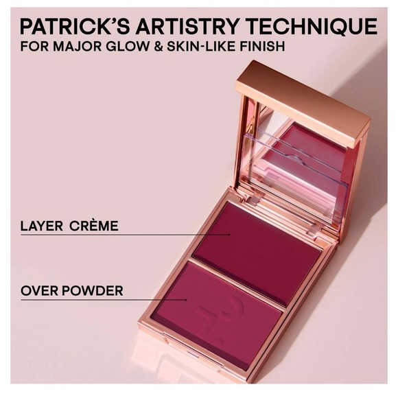 PATRICK TA Major Headlines Double-Take Crème & Powder Blush Duo-She's Wanted - Picture 11 of 12
